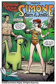 Simone and Ajax cover image: "Simone Queen of the Jungle"