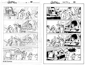 Jack of Fables Inking Sample